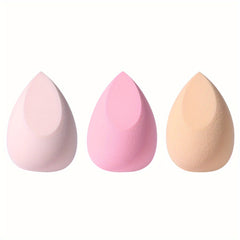 3 PCS Makeup Sponge Set Beauty Blender Foundation Blending Puff