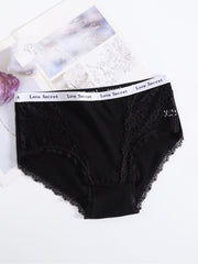 6-Pack Women's Plus Size Casual Underwear Set, Medium Stretch Full Briefs