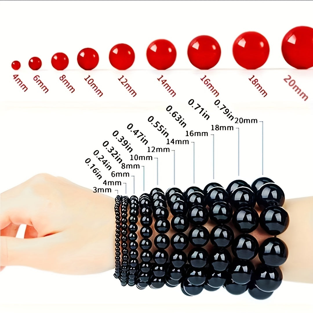 36pcs Aquamarine Natural Stone Beads for DIY Bracelet Necklace