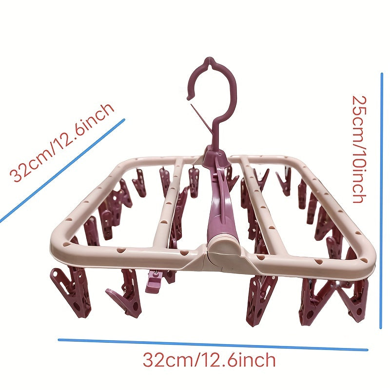 Multi-Functional Plastic Clothes Hangers for Indoor Balconies