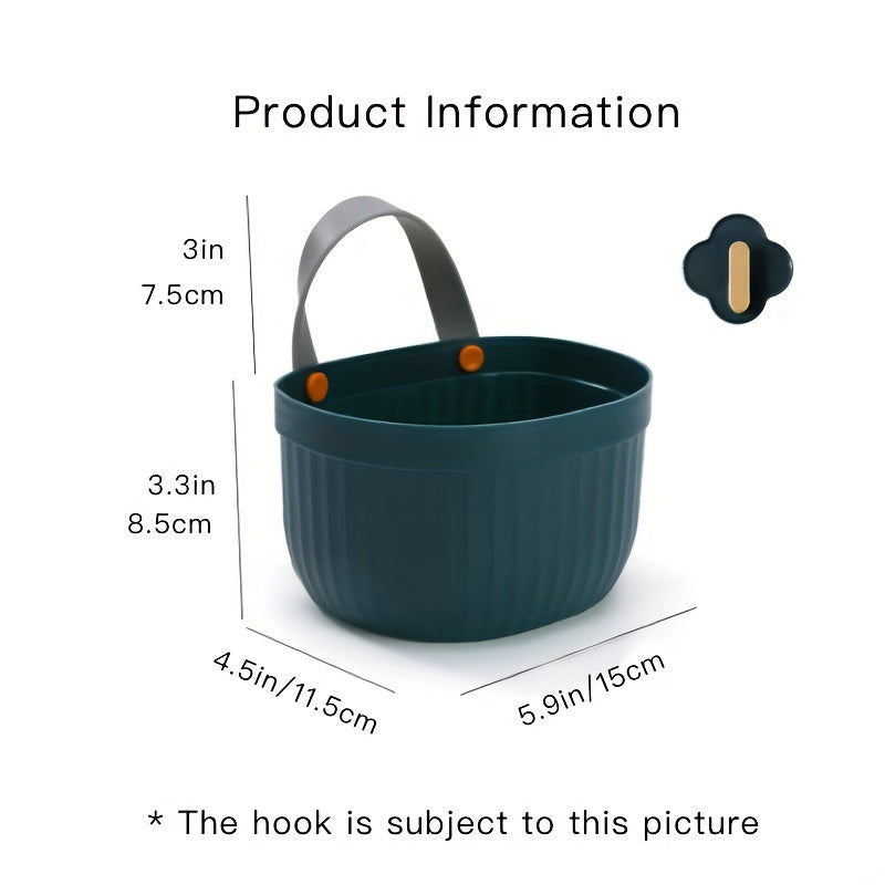 Onion Ginger Garlic Storage Basket Wall Hanging Silicone Basket