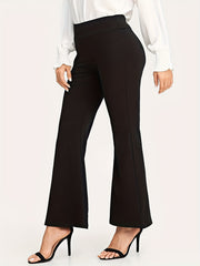  High Rise Flare Leg Pants