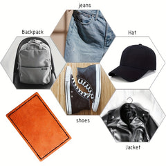 Men's Leather Patches - Adhesive Laserable Patch