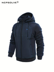 Men's Active Sports Suit Thermal Jacket & Pants for Winter