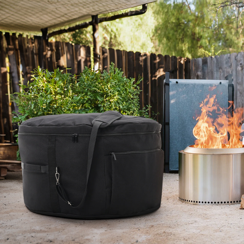 Round Insulated Bag Casserole Holder Reusable Picnic Bag