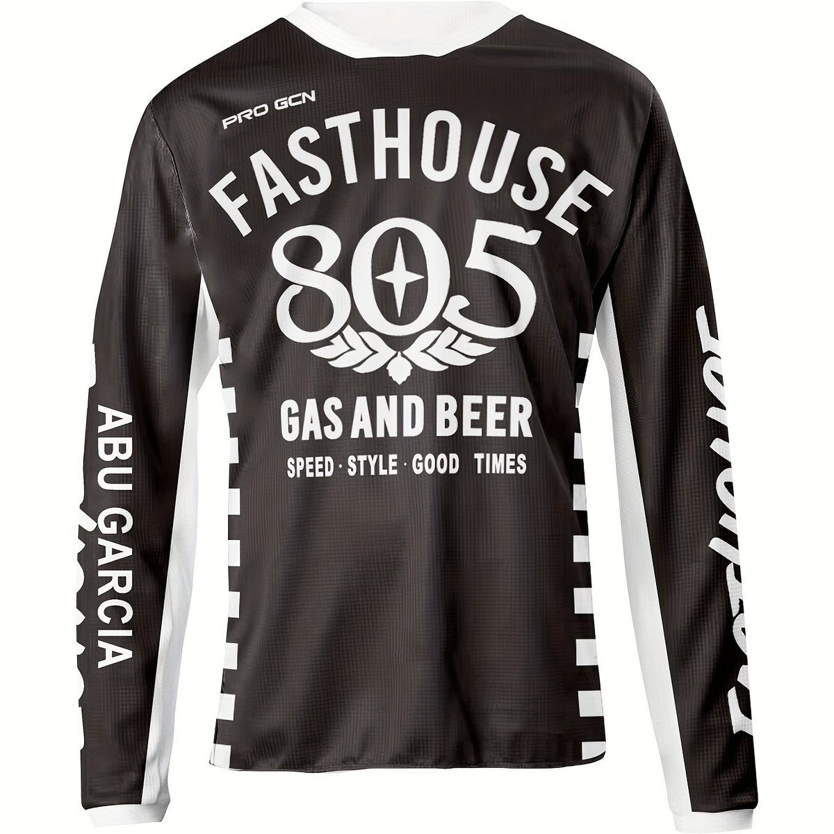 Men's Cycling Jersey Quick Dry Moisture Wicking Tech Letter Print
