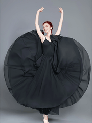 Women's Oversized Dancing Skirt High Waist Casual Sports Skirt