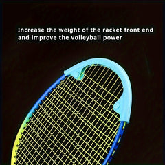 2pcs Badminton Racket Protective Cover Silicone Edge Cover Anti wear