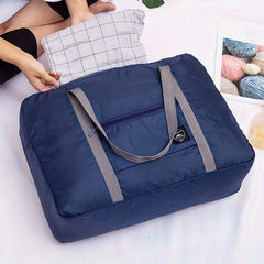 Large Capacity Foldable Carry on Bag Nylon Durable Portable Sport Gym Handbag