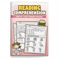 Engaging Comprehension Workbook for Kids Ages 6-12