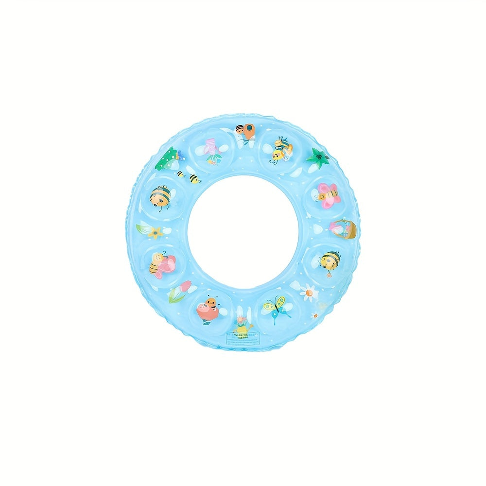 Inflatable Double Layer Swimming Ring for Pool