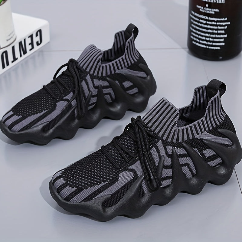 Women's Breathable Octopus Sneakers Lace Up Outdoor Lightweight Running Shoes