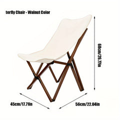 Outdoor Folding Chair Camping Chair Portable Picnic Chair Recliner Beach Chair