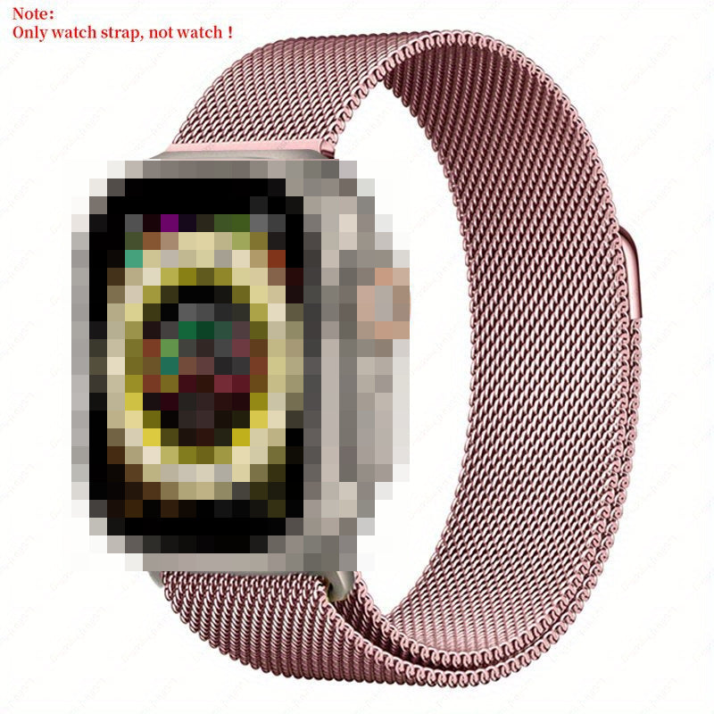 Magnetic Steel Bracelet with Strap