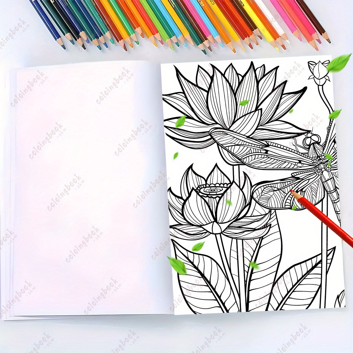 Mindfulness Adult Coloring Book - 22 Unique Designs - Great Valentines Gift