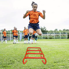 Speed & Agility Training Set - 12 Rung Ladder, Disc Cones, Hurdles