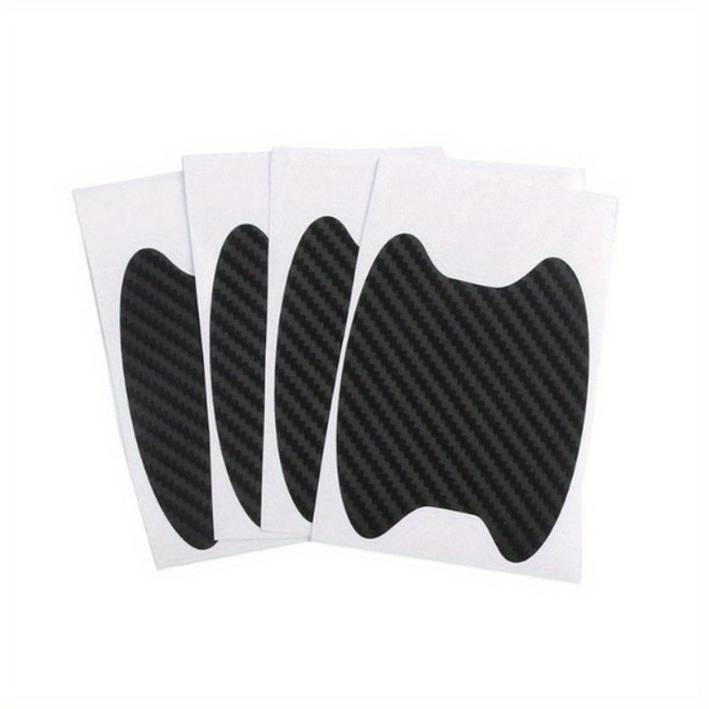 Car Door Sticker Carbon Fiber Cover Auto Handle Protection