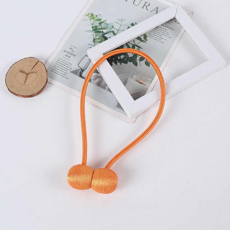 2pcs Magnetic Ball Curtain Tiebacks Curtain Tie Rope Curtain Accessory