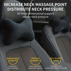 Car Headrest Pillow Memory Cotton Neck Support Pillow
