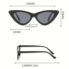 Y2K Cat Eye Sunglasses UV400 Sun Shades Glasses