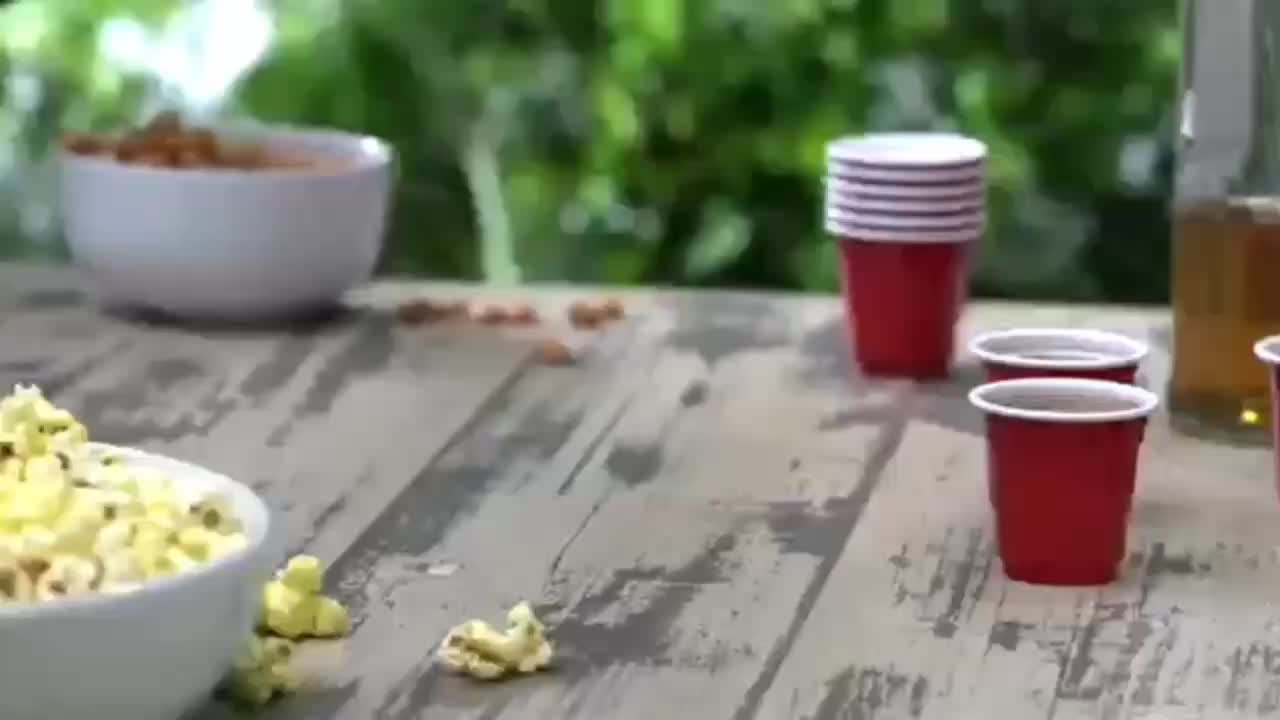 50pcs Disposable Mini Beer Pongs 2oz Shot Cups Drinking Cups Tableware Supplies