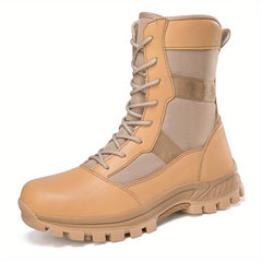 Boy's High Top Military Style Hiking Boots