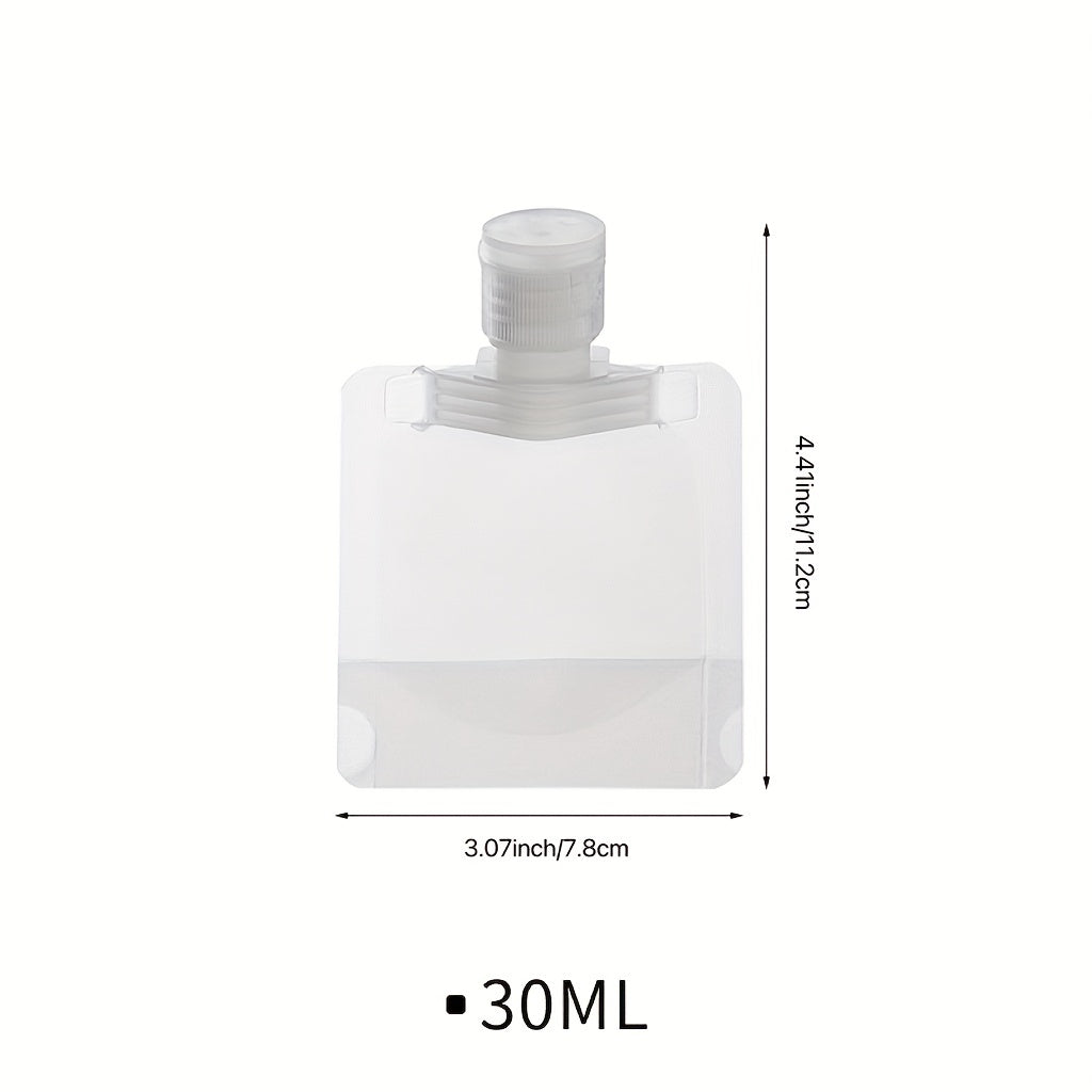 5 Pcs Travel Storage Pouch Lightweight Shampoo Container