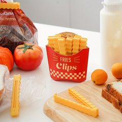 12pcs Food Sealing Clip Household Sealing Strip Plastic Bag Supplies