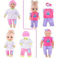 10 Sets of Clothes for 10-14 Inch Dolls, Dolls Not Included