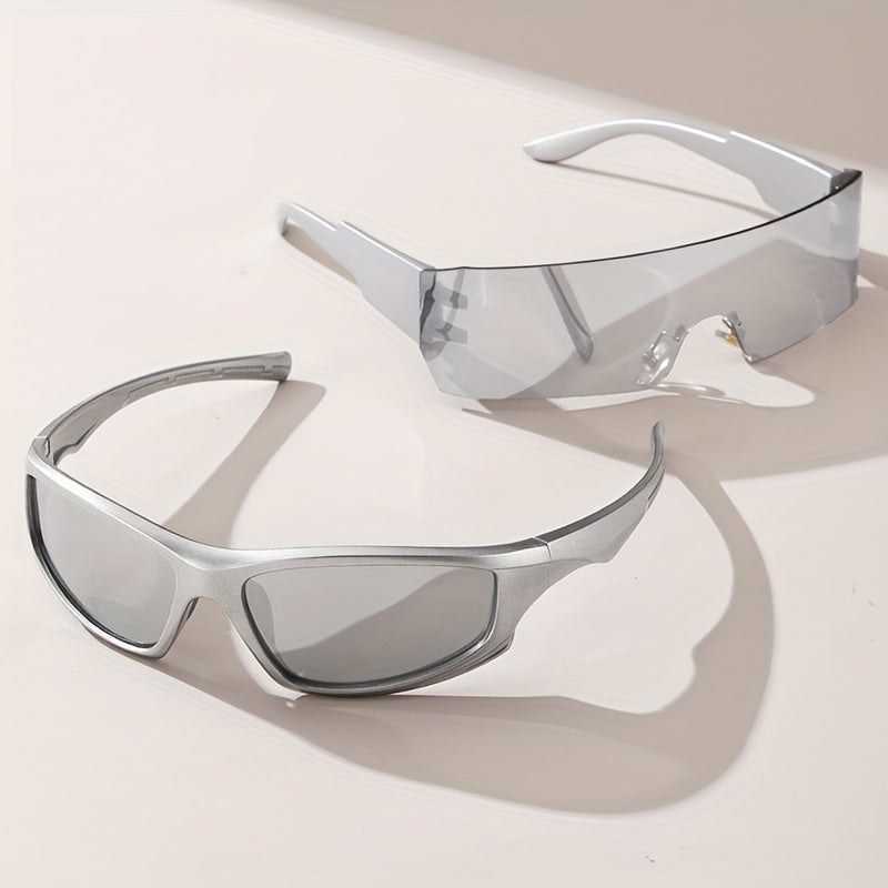 Y2K Cyberpunk Sunglasses Anti Glare Sports Glasses UV400