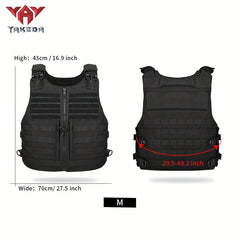 YAKEDA Quick Release Tank Top Vest 1000D Durable & MOLLE Extended System