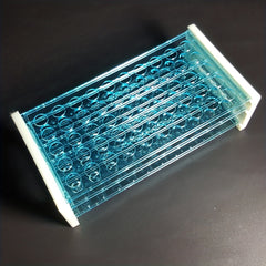 1pc Test Tube Rack for 15-18mm Tubes, Holds 50pcs, Disassemblable
