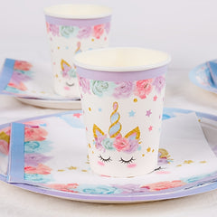 Magical Unicorn Plates for Parties & Gatherings