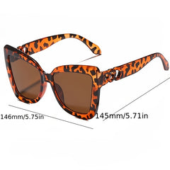 Square Sunglasses Retro Gradient UV400