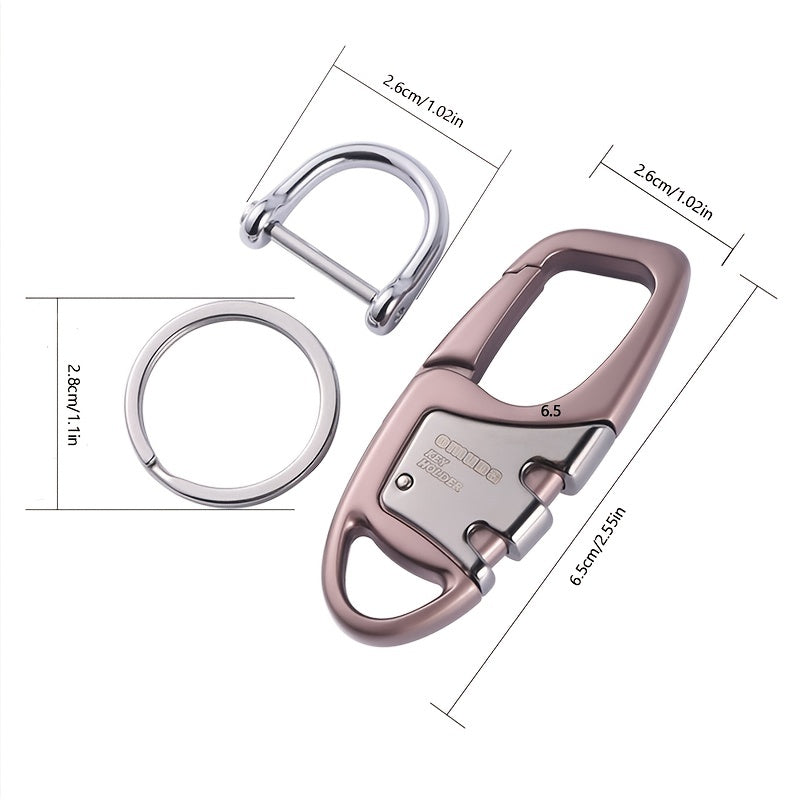 Car Key Ring Men's Waist Hanging Car Key Chain Car Key Pendant Men's Key Ring