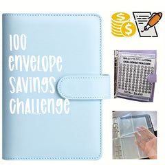 100 Envelope Challenge Binder Savings MoneyChallenges Budget Binder