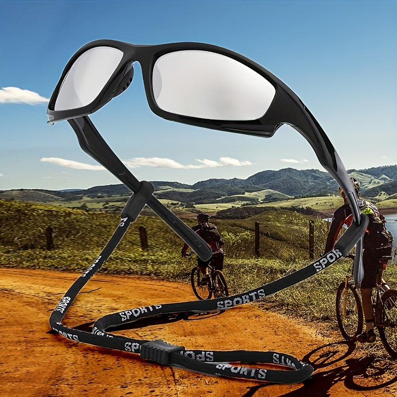 Outdoor Sports Riding Men's Sunglasses + Eyeglass Rope