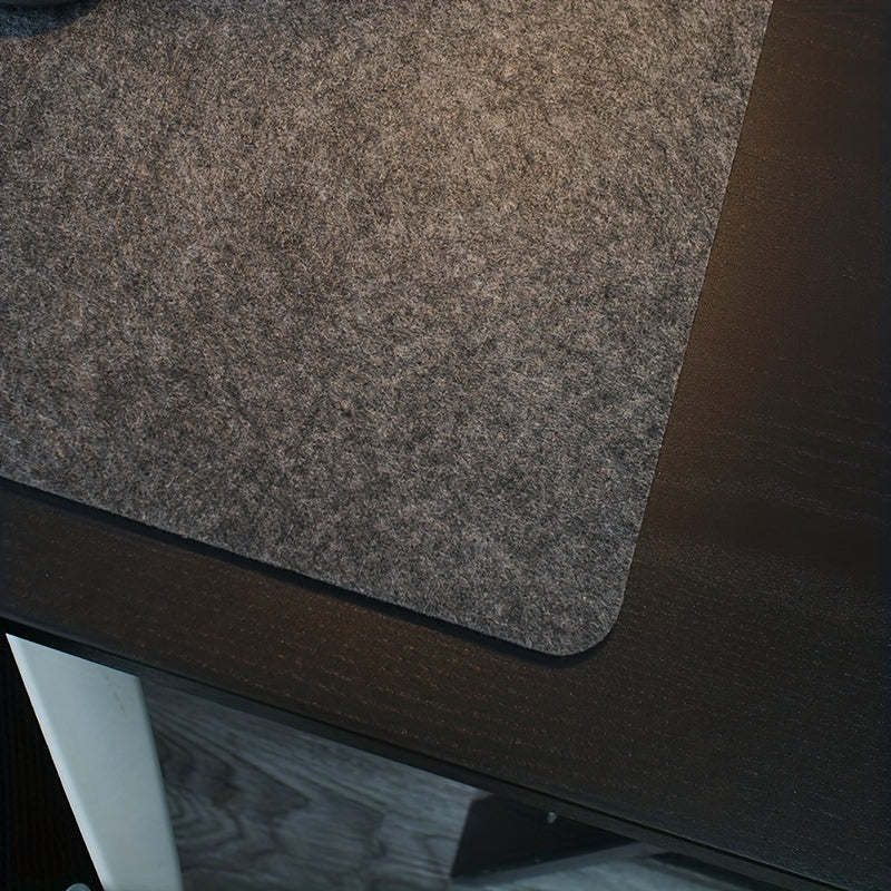 Non-slip Felt Oversized Mouse Pad for E-sports Game Desk