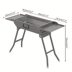 Portable Charcoal Grill for Camping Hiking Picnics