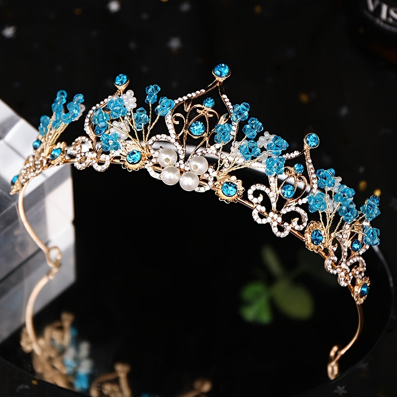 Bridal Crown Wedding Headdress Rhinestones Hair Accessories