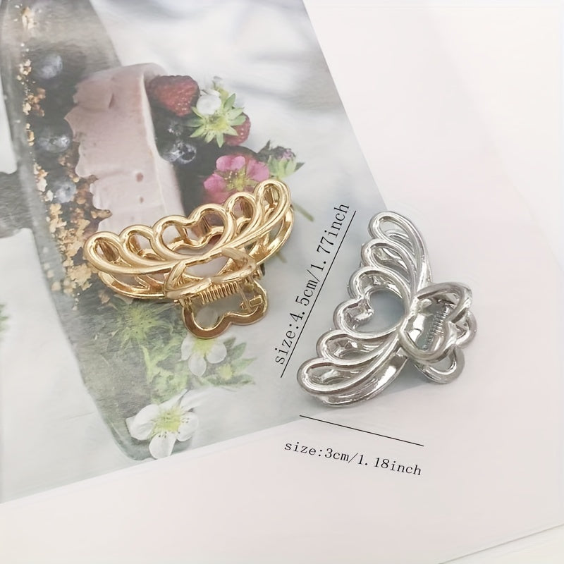 Alloy Hair Claw Women's Hair Claw Shark Claw Small Claw