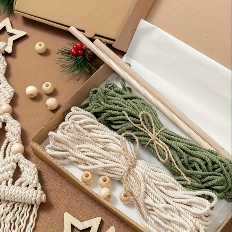 Woven Christmas Tree DIY Kit - Perfect Holiday Gift