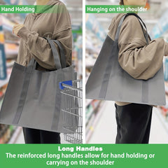 Reusable Grocery Bags Large Foldable Heavy Duty Shopping Tote Produce Bag