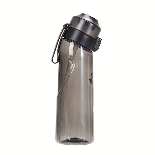 650ml Sports Water Bottle with Flavor Pods Portable Travel Cup