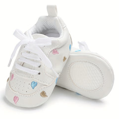 Baby Girls Lightweight Non Slip Sneakers for Indoor Outdoor Walking