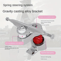 Land Surfing Board S6 Spring Bridge Skateboard Beginner Slip Floor
