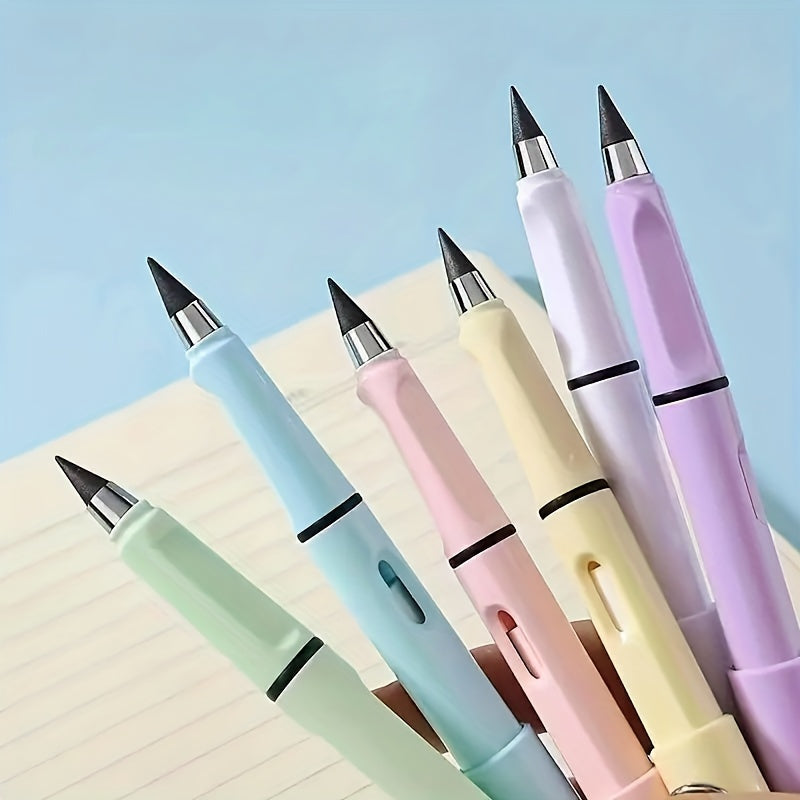 12pcs Macaron Colors Eternity Pencil 0.5mm Metal Pen