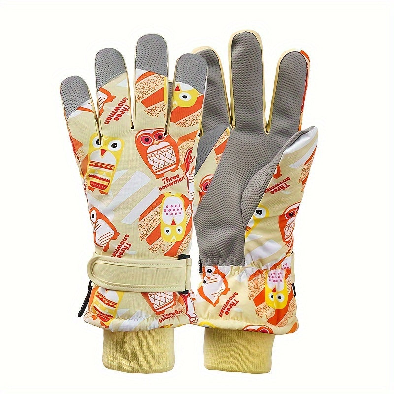 Winter Windproof Waterproof Wear-resistant Gloves - Keeps Hands Warm at 30&deg;C