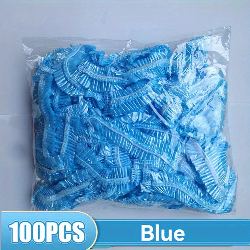 Disposable Shower Cap Elastic Fresh keeping Film Cover Food Non woven Shower Cap