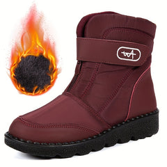 Women's Winter Snow Boots Faux Fur Lined Waterproof Mid Calf
